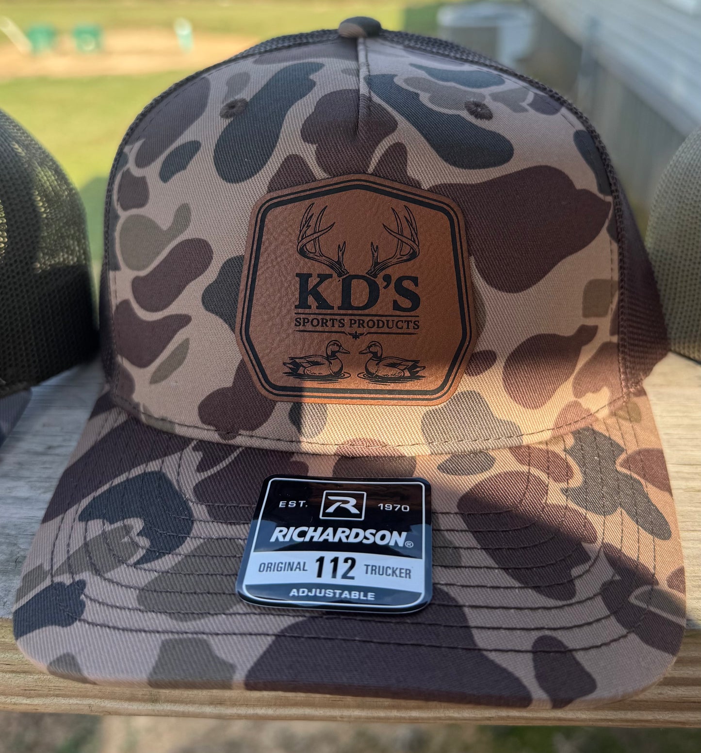 Brown Duck Camo Logo Hat