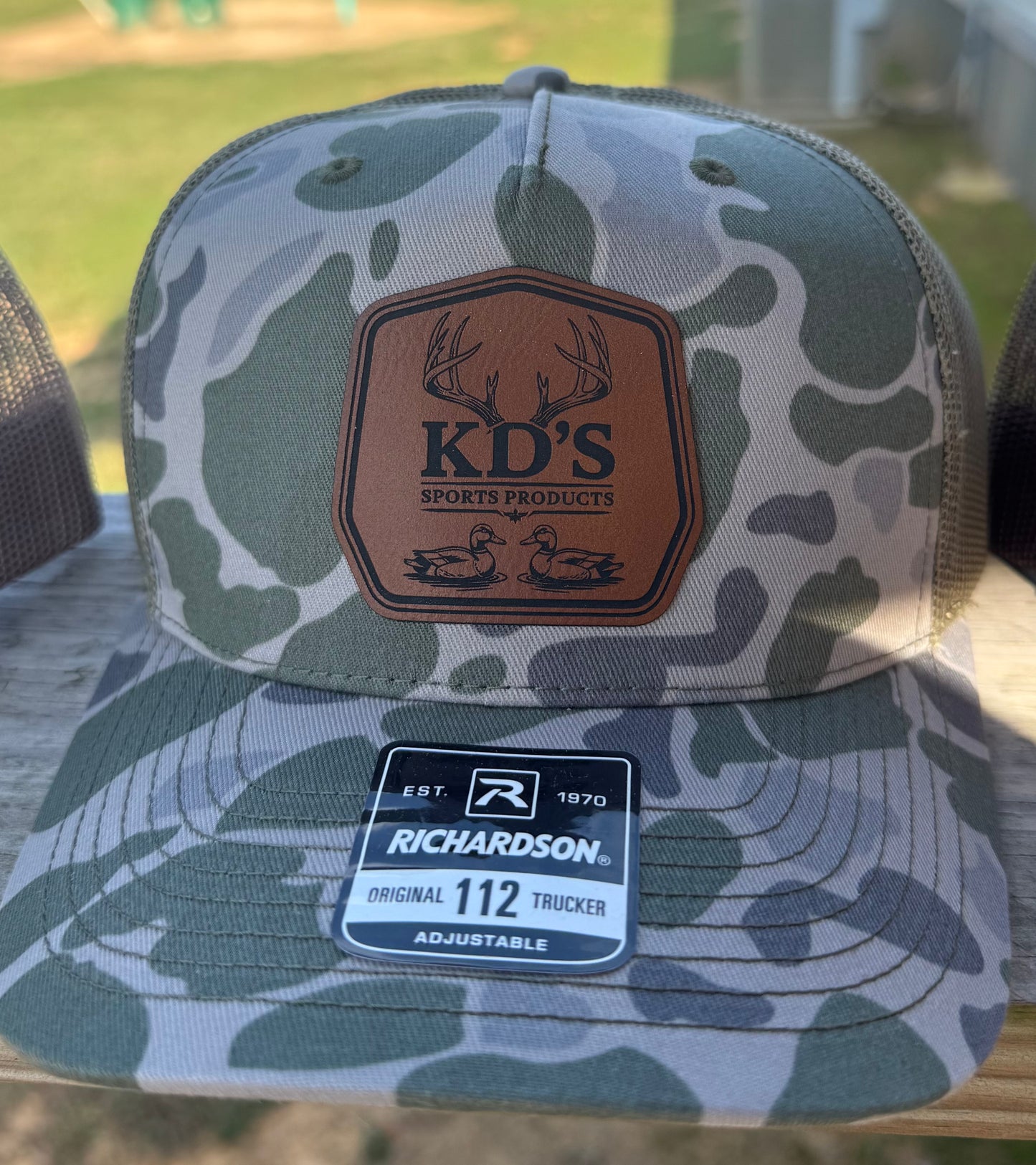 Green Duck Camo Logo Hat